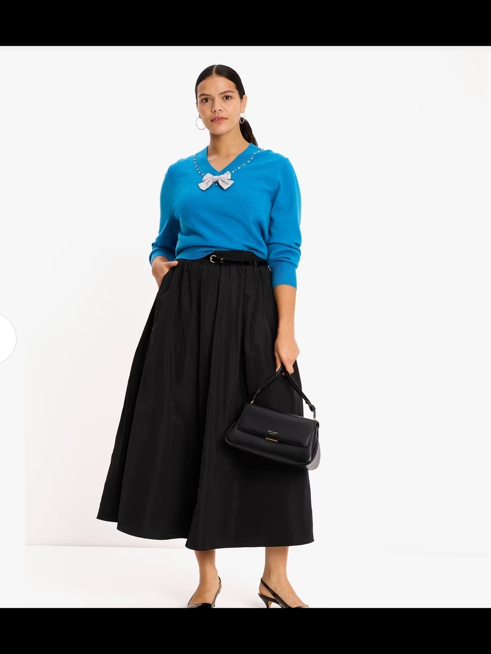 kate spade Sweater with Bow Detail